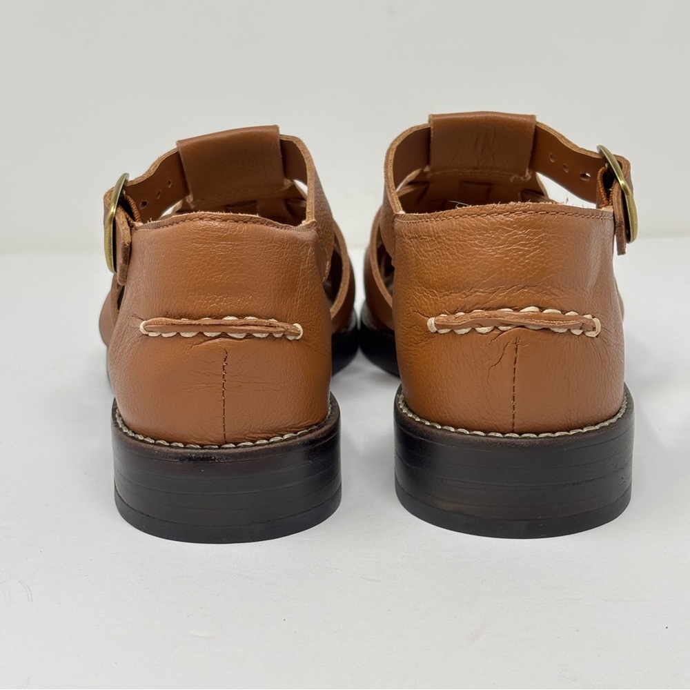 EVERLANE Brazilian Leather Fisherman Sandal in Adobe Brown - Picture 6 of 11